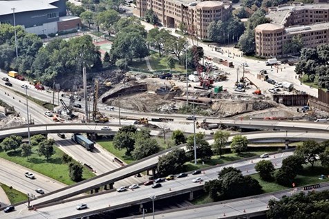 Circle Interchange Construction