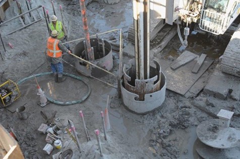 Halsted South Abutment Drilled Shaft