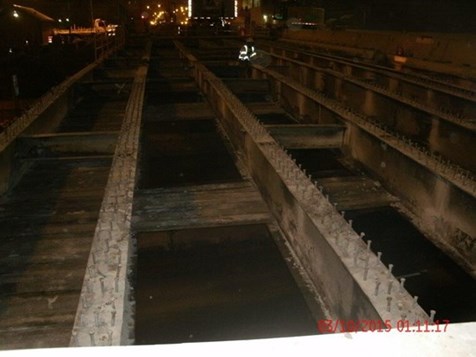 Harrison bridge removal