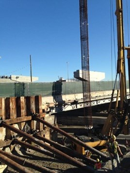 North Abutment Drilled Shafts