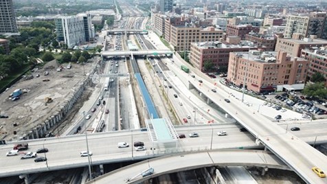 West View NW Ramp, Halsted, Mainline EB and WB I-290